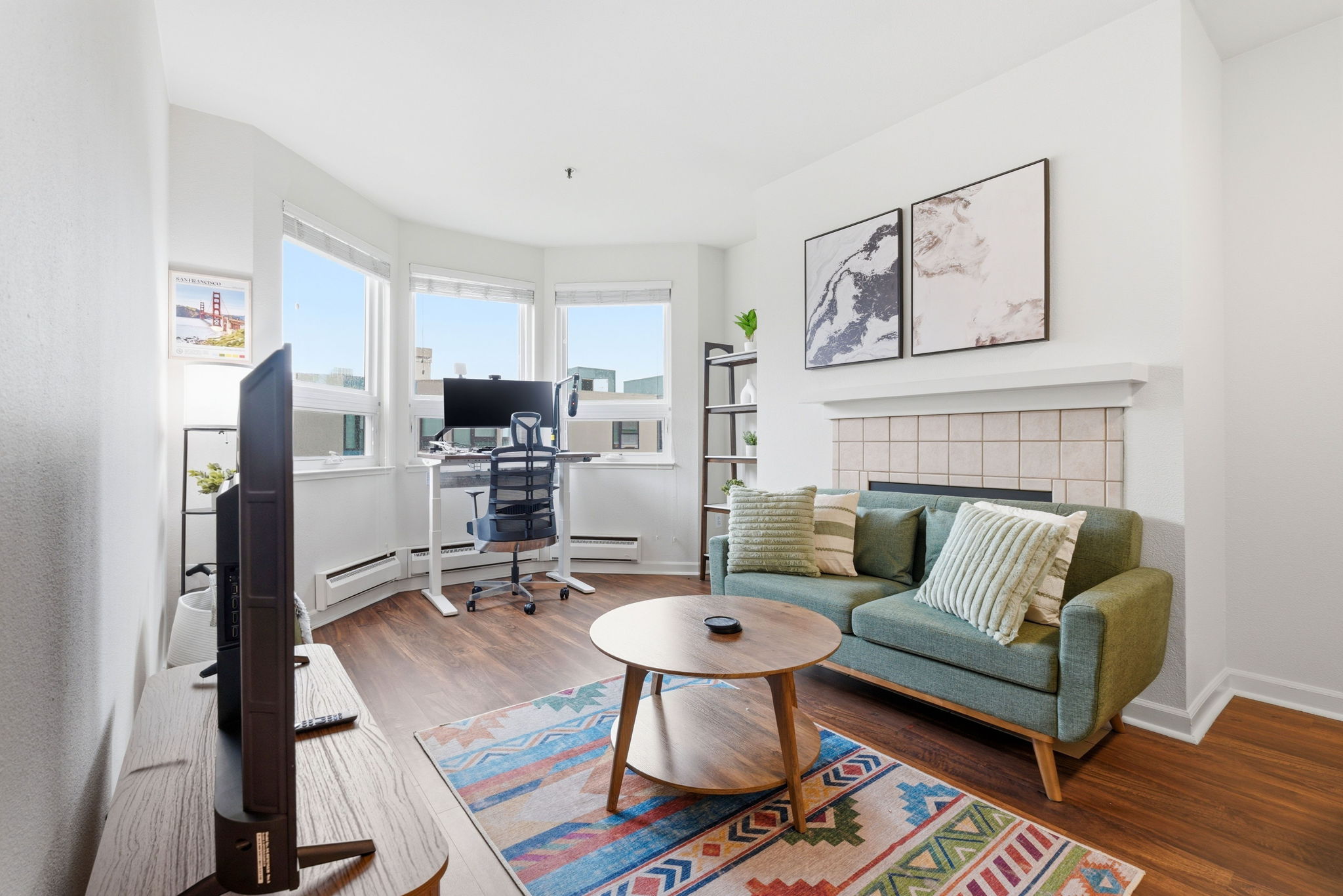 Lower Pacific Heights 1 Br W/ Work Setup By Anyplace - 11788 - 舊金山, CA